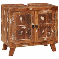 mueble de cuarto de bano con estante con almacenamiento vidaxl