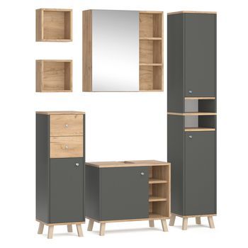Conjunto De Muebles De Baño Senyo 5 Piezas Vicco