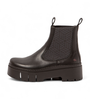 Art para mujer. 117661101003_001 Botines de Piel 1766 Leeds negro (36), 3 a 5cm, Ninguno, Casual