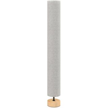 Lámpara de pie 15x15x120 cm gris