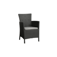 keter sillon jardin exterior terraza resina iowa grafito anxpxal cm 62x60x89