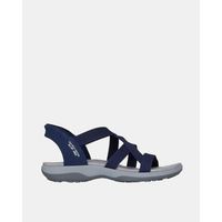 skechers sandalias 163460 slip ins reggae slim para mujer
