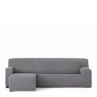 funda chaise longue derecha brazo corto elastica tejido jacquard troya vison