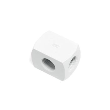Refrigeración líquida Alphacool Bloque de agua latón blanco 22x30 mm
