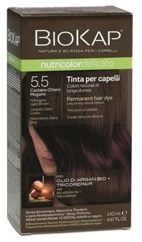 Biokap Delicato Tinte 5.50 Castaño Claro Caoba 140 ml