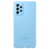 samsung silicone cover funda azul para samsung a72