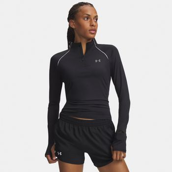 Under Armour Velociti Half Zip  Camiseta de running Mujeres - negro