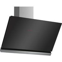 bosch dwk98pr60b chimney smart cooker hood - black black