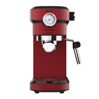 cecotec cafetera express con manometro cafelizzia 790 shiny pro brazo con doble salida y dos filtros 20bares de presion