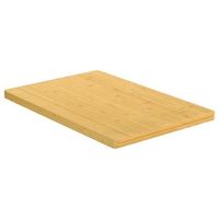 tablero de mesa de bambu 60x100x25 cm vidaxl