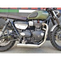 sistema de escape triumph street scrambler e4 mass cross 2-1