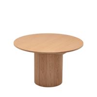 mesa comedor extensible 4-6 personas madera o120-160cm - madera clara