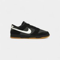 nike deportivas moda dunk low se black grey gum para mujer