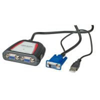 divisor de video value vga 2 salidas 250 mhz 065 m 1920 x 1440