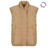 only abrigo de plumas onlsif teddy rev waistcoat para mujer