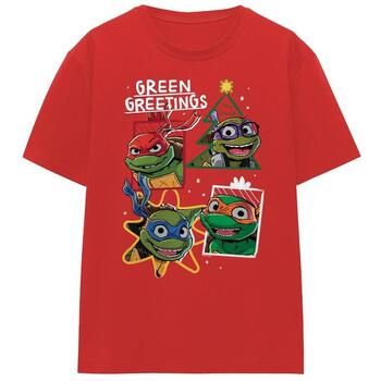 Teenage Mutant Ninja Turtles Camiseta Green Greetings para mujer