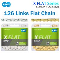 kmc x-cadena plana de 12 velocidades para bicicleta de montana diseno plano curren para sram red 12s mtb bicicleta de carretera cambio suave