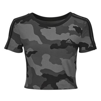 adidas Camiseta Essentials 3-Stripes Camo Print Baby T-Shirt para mujer