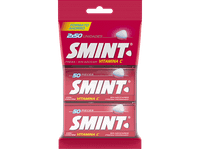 caramelos - smint twinpack by chupa chups sabor fresa sin gluten azucar 2x50 unidades 70g