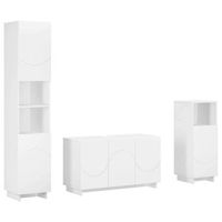 juego de muebles de bano 3 uds blanco madera de ingenieria vidaxl