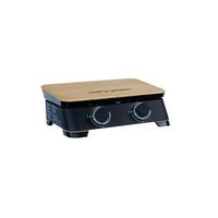 cookin garden plancha de gas 4000w placa de hierro fundido esmaltado 582x47x20cm - pg092