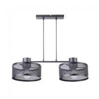 lampara colgante edge 2 luces