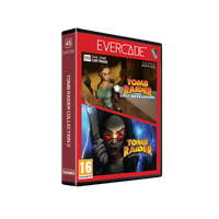 cartucho evercade tomb raider collection 2  - nuevo precintado - pal espana