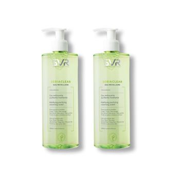 Sebiaclear sleeve 2x eau micellaire 400ml