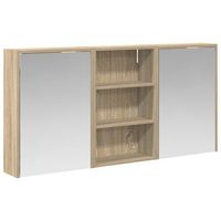 juego de muebles de bano 3 uds 126 x 16 x 625 cm vidaxl