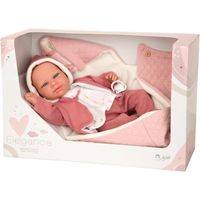 arias muneca cris rosa 40 cm con nana y con mecanismo de lloro arias 60722