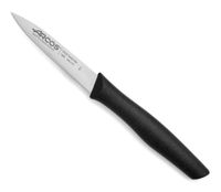 cuchillo mondador acero inoxidable 85 mm mango polipropileno negro