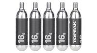 cartucho de co2 roscado topeak pack 16g  5 unidades