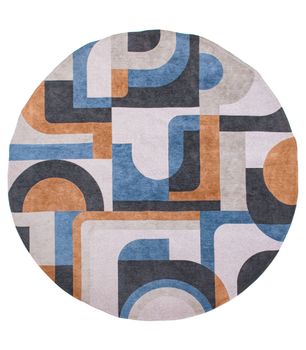 Module - 9196 Camel Blue - Alfombra de Exterior/Interior - Lavable