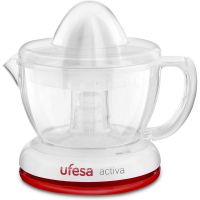 ufesa ex4934 activa exprimidor 40w blancorojo