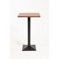 mesa kuat alta cuadrada 60cm de madera 1056060 cm - marron
