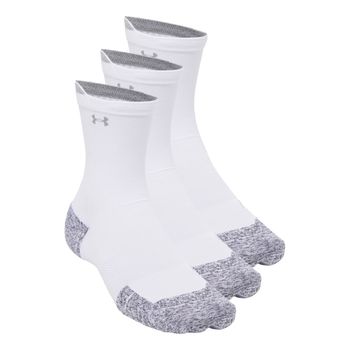 Under Armour Velociti Run Cush Crew 3pack Calcetines para correr Unisex - blanco, blanco