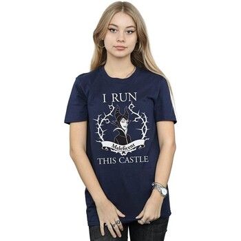Maleficent Camiseta I Run This Castle para mujer