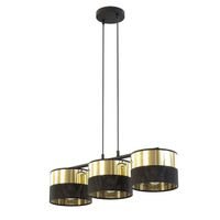 lampara colgante velto negrooro 3 luces