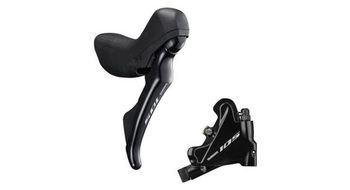 Front disc brake shimano dura ace st r7020 hydraulic 11s  w o disc  flat mount