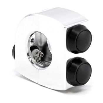 Juego de botones 1'' Motogadget M-Switch 2 botón pulido negro