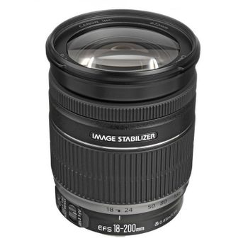 Canon Objetivo EF-S 18-200mm F3.5-5.6 IS