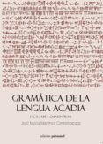 Gramática de la lengua Acadia