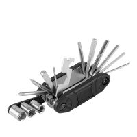 16 en 1 multiherramienta para bicicleta juego de herramientas de reparacion con palancas de neumaticos de bicicleta y ll