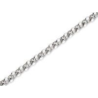 Silver 3mm Wide Belcher Chain - 20in - F9126