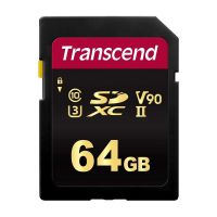 transcend sdc700s 64gb sdxc u3 v90 clase 10