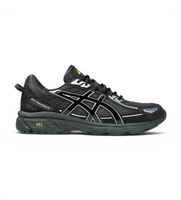 asics para hombre 1203a438 zapatillas gel venture 6 negro 395 plano cordones casual deportivo multideporte
