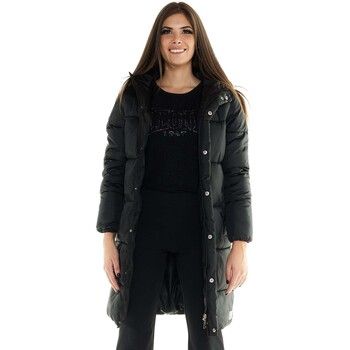 Leone 1947 Abrigo Woman Hoody Nylon Jacket Blackout para mujer