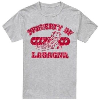 Garfield Camiseta Property Of Lasagna para hombre