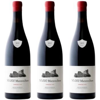 30.000 Maravedíes Tinto Vino Tinto 75 Cl 0,0 % Pack 3 Botellas