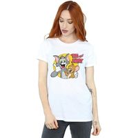 dessins animes camiseta thumbs up para mujer